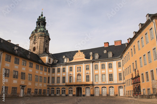 Schloss Heidecksburg in Rudolstadt; Schlosshof