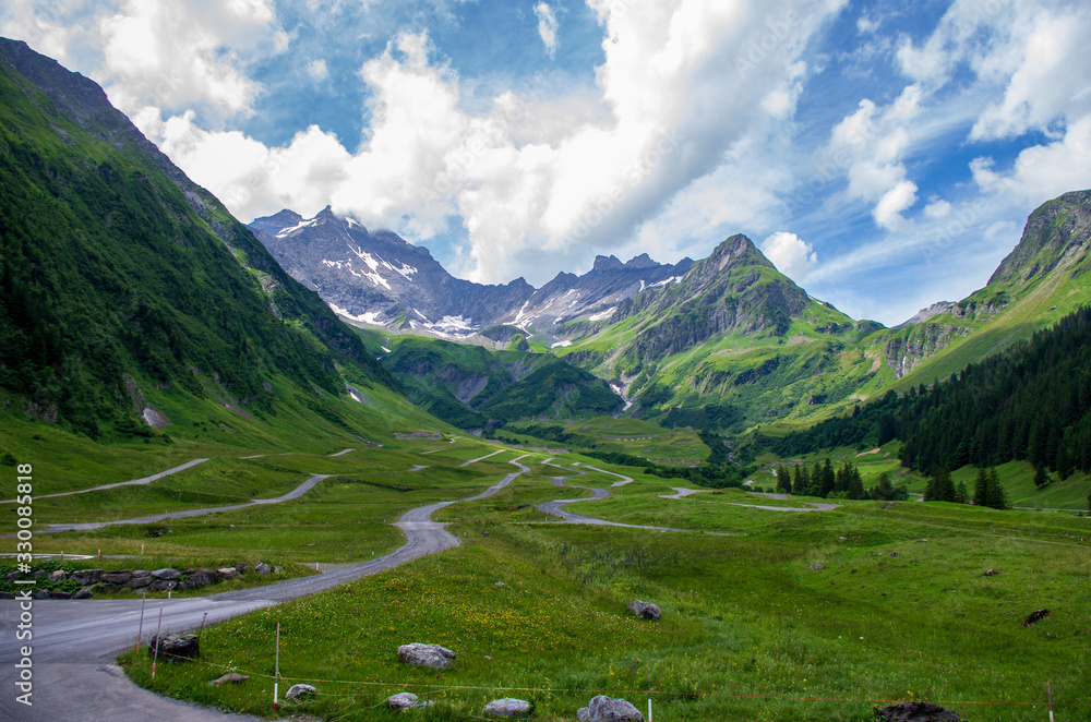Swiss mountain landscape 3