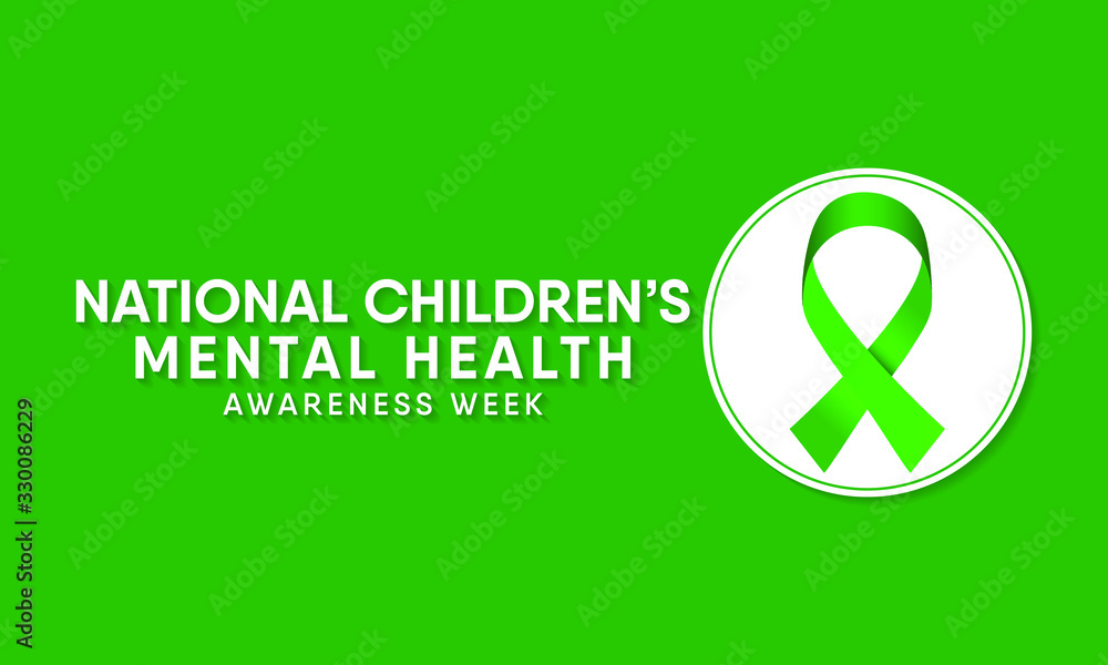 Vector illustration on the theme of National Children's Mental health awareness Week observed in Month of February, seeks to raise awareness about the importance of children's mental health. Vector illustration on the theme of National Children's Mental health awareness Week observed in Month of February, seeks to raise awareness about the importance of children's mental health.