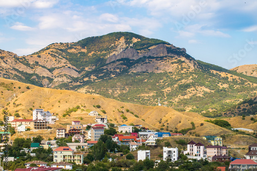 Mountain Landscapes In Summer In Kurortnoe Settlement In Crimea, Russia Close Up. © ElenaMasiutkina