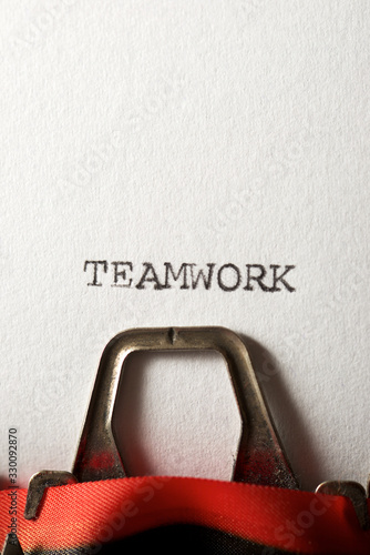 Teamwork concept view