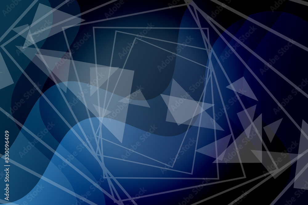 Obraz premium abstract, blue, light, wallpaper, design, fractal, illustration, wave, art, pattern, texture, backgrounds, digital, curve, energy, graphic, motion, color, waves, line, backdrop, technology, lines