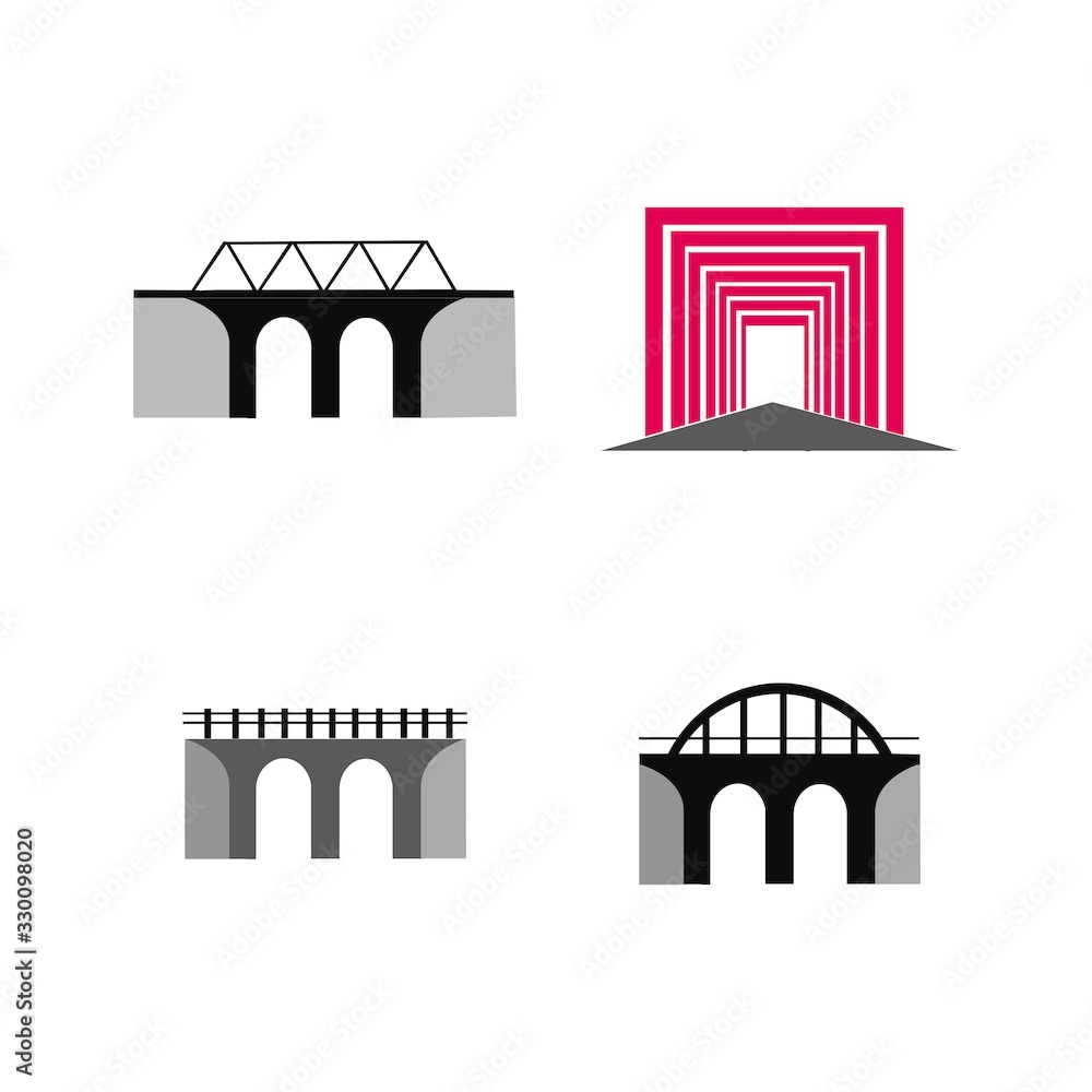 Fototapeta premium Bridge Logo