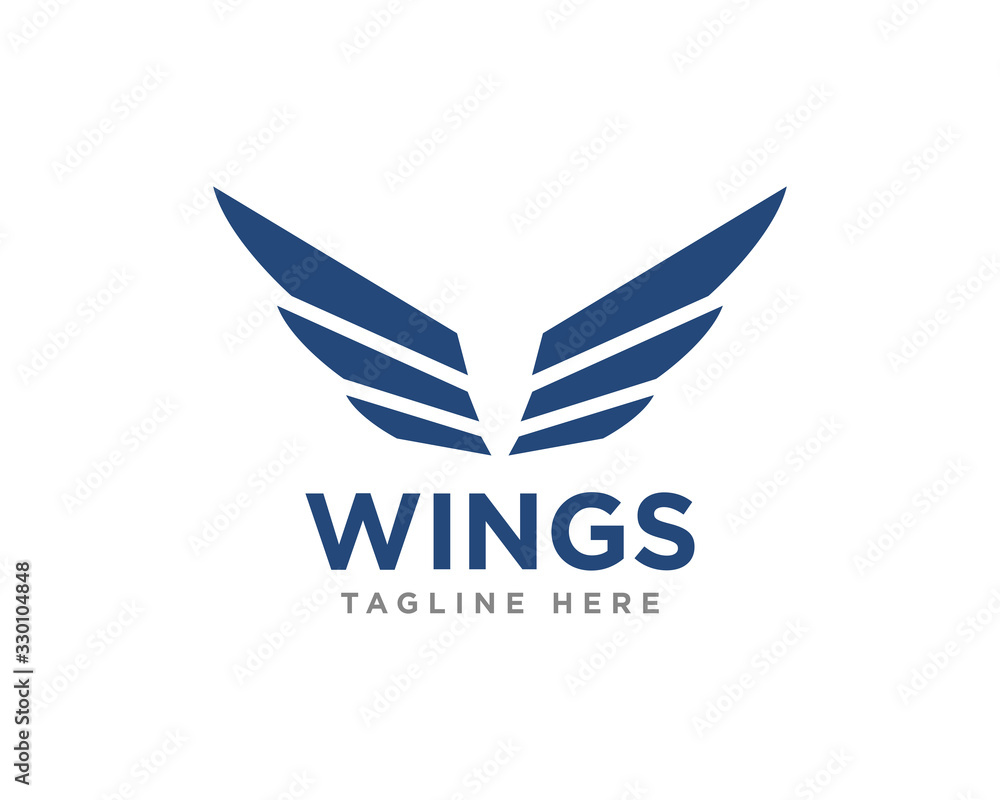 Wings Logo Icon Design Vector Wings Logo Icon Design Vector