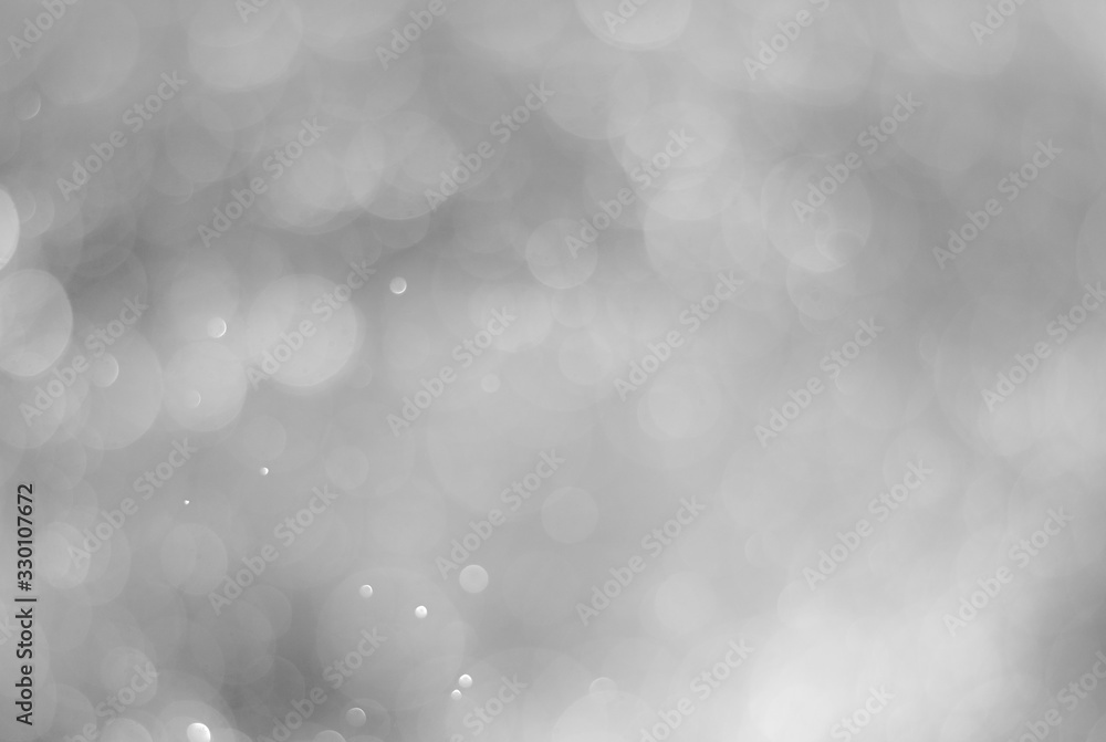 white blur abstract background. bokeh christmas blurred beautiful shiny Christmas lights, bokeh background