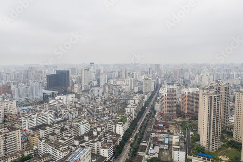Asian city aerial © iuneWind