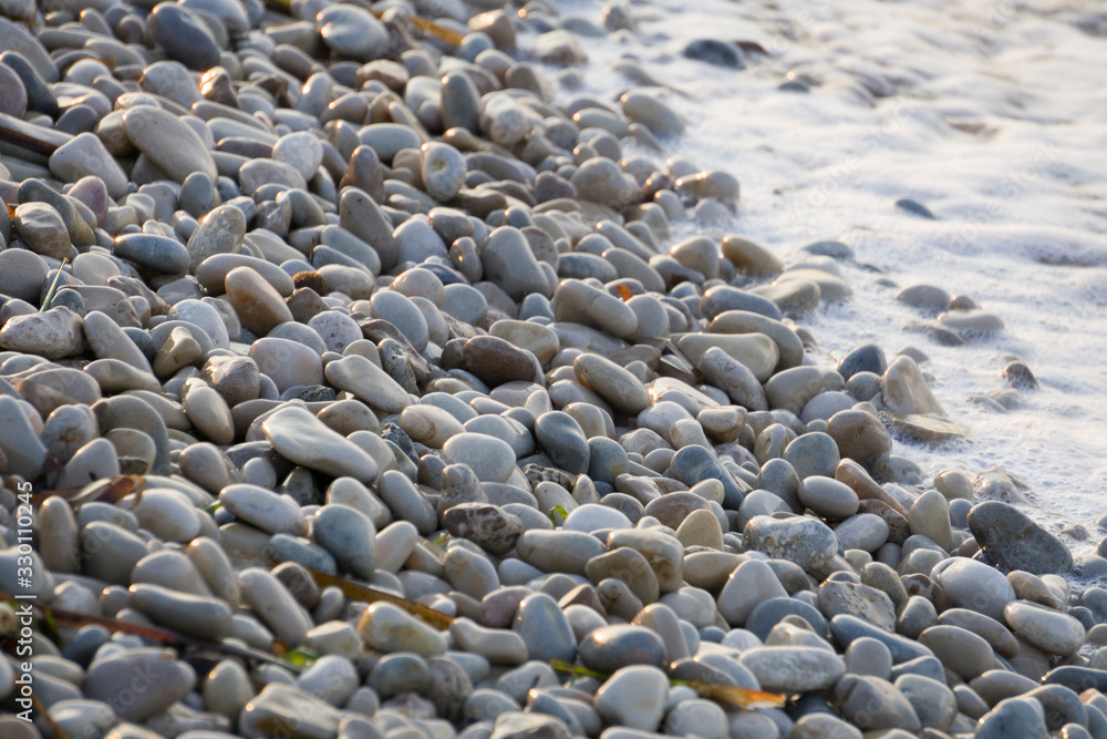 Beach sunset abstract background shoreline Beach sunset abstract background shoreline