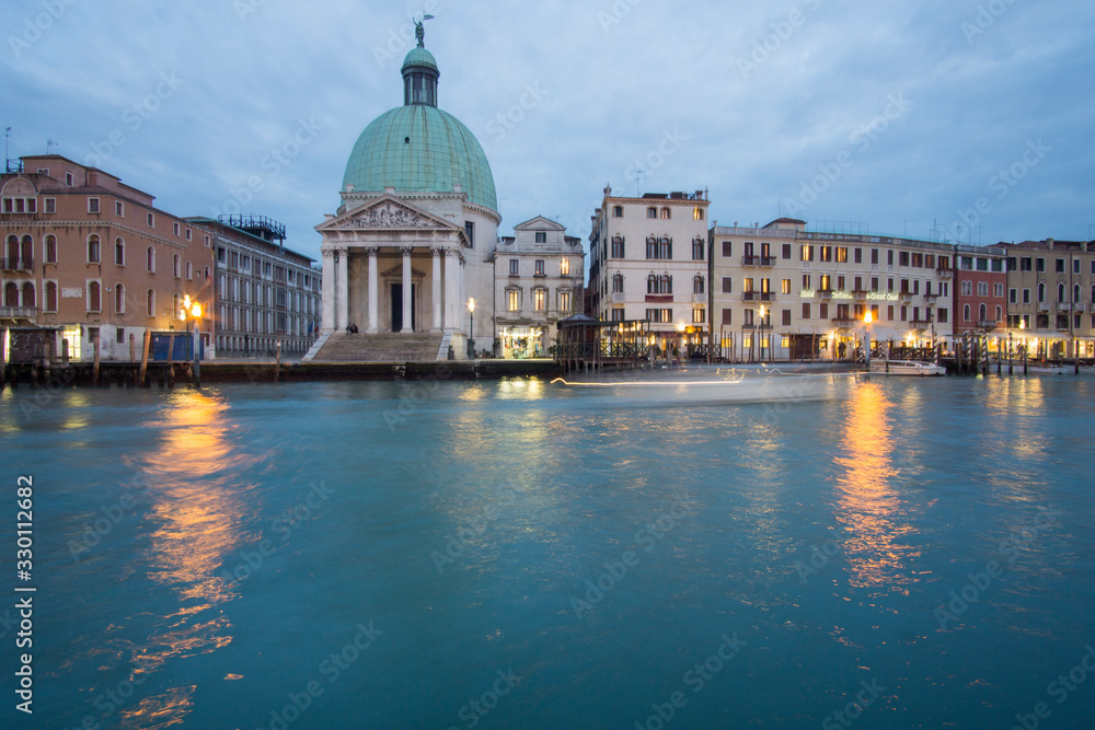 Twilight in Venice Italy