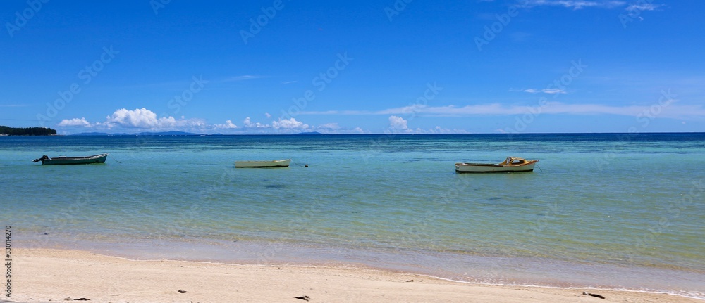 Fototapeta premium Lagon des Seychelles, Mahé