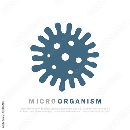 Microorganism vector icon
