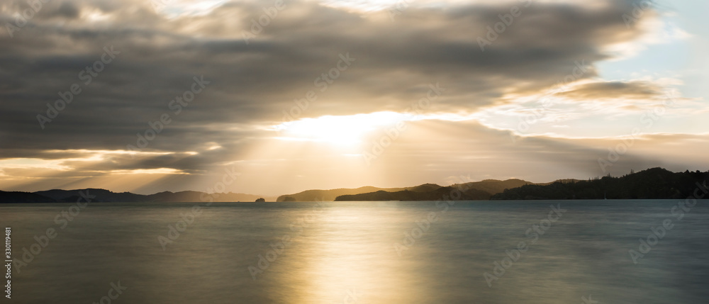 Sunset Coromandel New Zealand