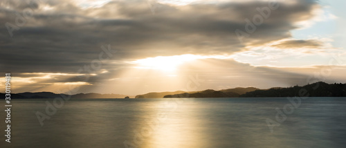 Sunset Coromandel New Zealand