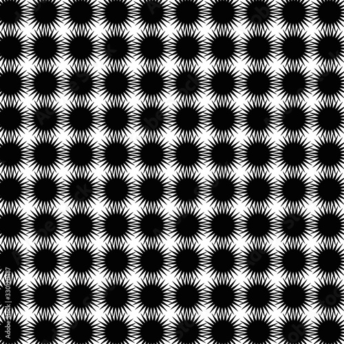 Patrón de soles negros