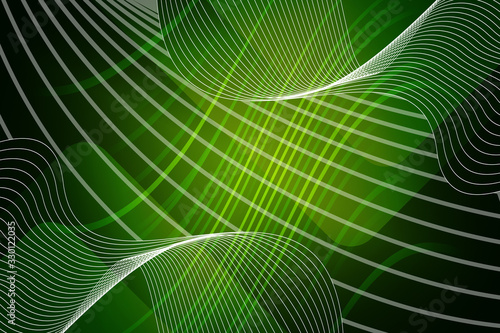 abstract, green, design, wallpaper, illustration, technology, pattern, graphic, wave, light, digital, art, web, texture, backdrop, energy, concept, futuristic, backgrounds, business, space, shape © loveart