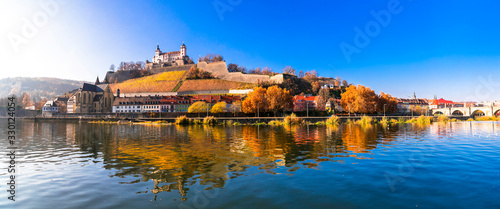 Germany travel and landmarks - Wurzburg medieval town in Bavaria © Freesurf