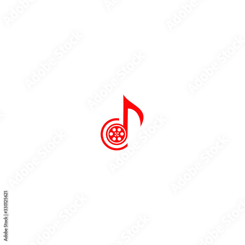 Free Download Music note logo, Music note logo design vector illustration, Music note logo design template vector image - GFXLoad