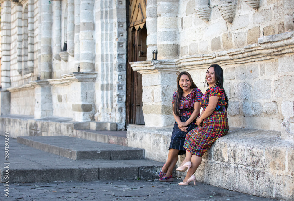 mayan ladies in Panajachel, Guatemala