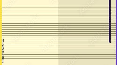 Daily planner. The background of the Notepad.  Advertising design decorative background