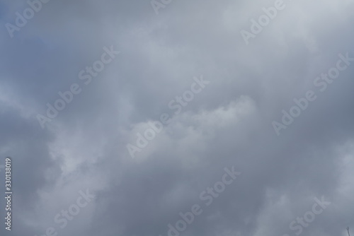 Sky with clouds and mist in high resolution