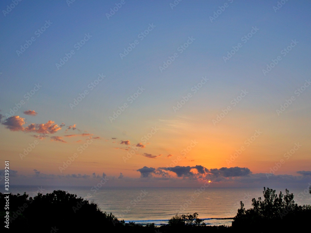 Naklejka premium Sonnenaufgang an der Sunshine Coast