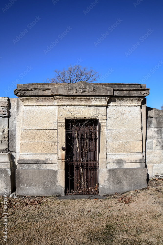 Historic Graveyard Tombstone 