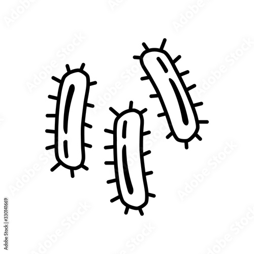 virus bacteria icon