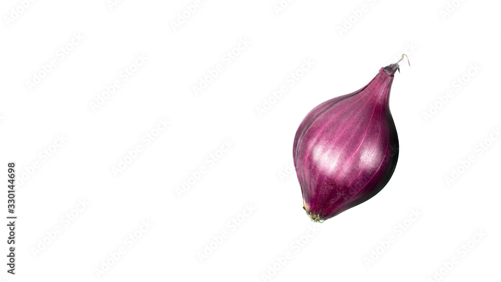 Fototapeta premium Red bulbs on a white background