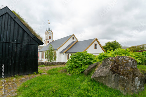 Tórshavn Cathedral (in Faroese: Havnar Kirkja, or Dómkirkjan) is the second oldest received church of the Faroe Islands, on Tinganes in the old town of Tórshavn. photo