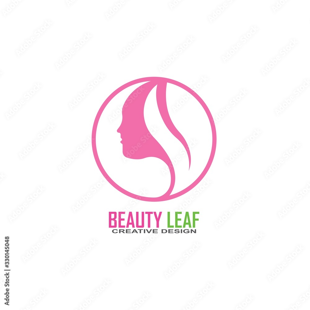beauty salon logo design icon template beauty salon logo design icon template