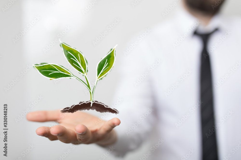 Minimal nature concept.Think Green.Ecology Concept. Environmentally friendly planet. Minimal nature concept.Think Green.Ecology Concept. Environmentally friendly planet.