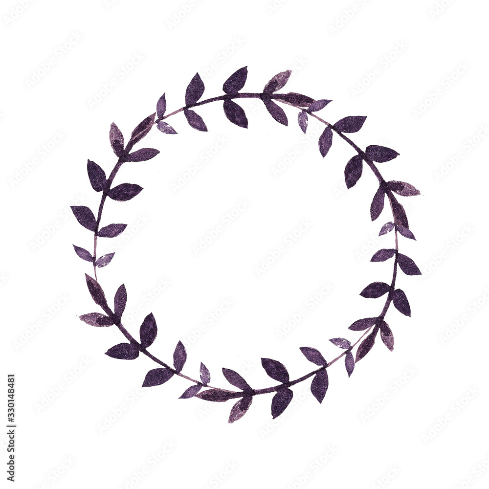 Nature frame, leaves,  grass, plants, tree branches, frames for story, invitation, wedding invitation, business card, postcard, mocap 