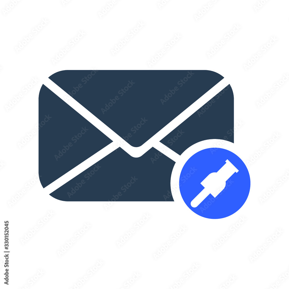 Email attachment icon Email attachment icon