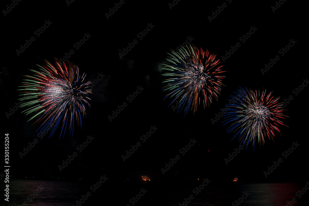 fireworks in pattaya 2020