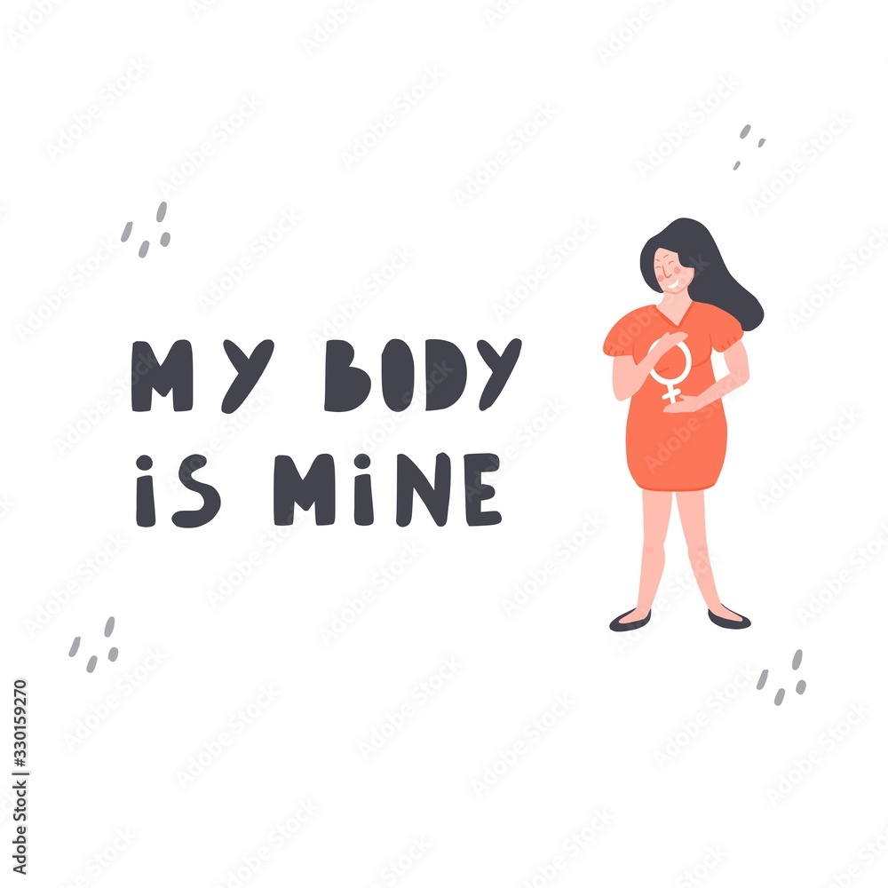 Women rights concept