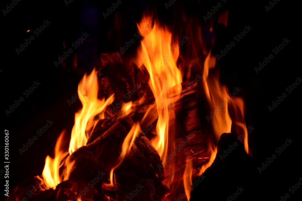 bonfire wood fire flame sparks bonfire wood fire flame sparks