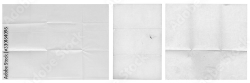 Folded Paper Texture pack Creased Page Overlays photo