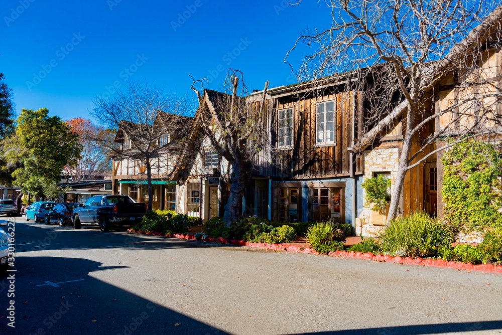 Carmel-by-the-Sea town on the California coast Carmel-by-the-Sea town on the California coast