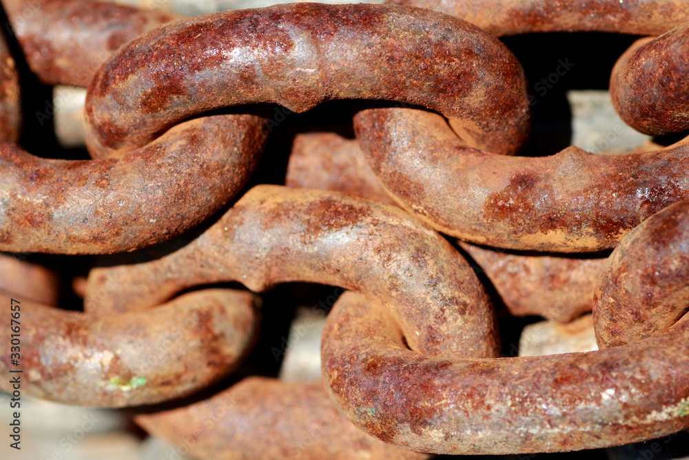 Chaîne rouillée Chaîne rouillée