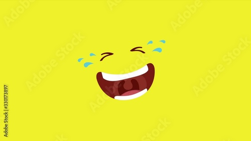 april fools day card with laugh