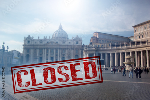 Due to the epidemic of the COVID-19 virus Vatican is closed.