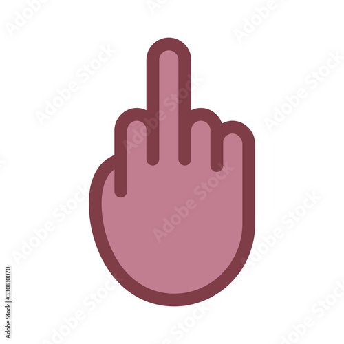 Middle Finger Sign