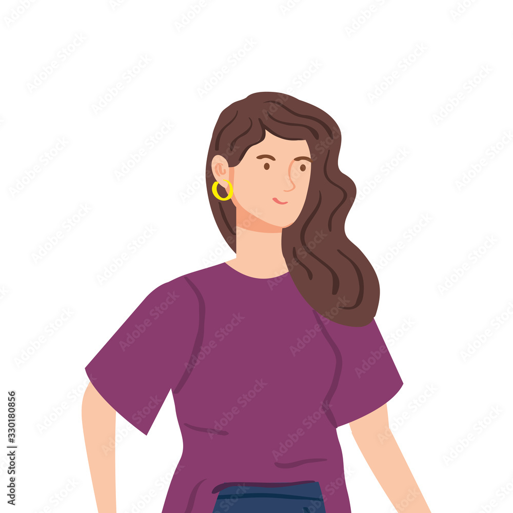 beautiful woman avatar character icon vector illustration design beautiful woman avatar character icon vector illustration design