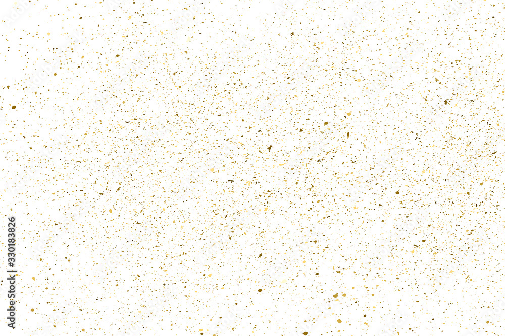 Gold Glitter Texture Isolated on White. Amber Particles Color. Celebratory Background. Golden Explosion of Confetti. Design Element. Digitally Generated Image. Vector Illustration, EPS 10. Gold Glitter Texture Isolated on White. Amber Particles Color. Celebratory Background. Golden Explosion of Confetti. Design Element. Digitally Generated Image. Vector Illustration, EPS 10.