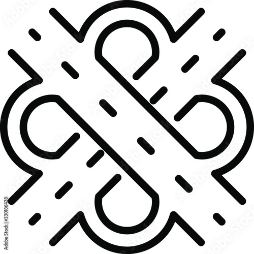 road junction icon