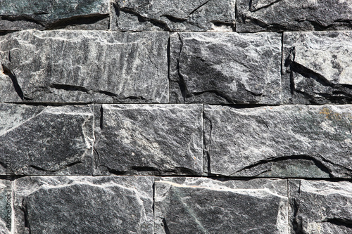 Fotografie Image Of Stone Tilled Wall Texture Background.