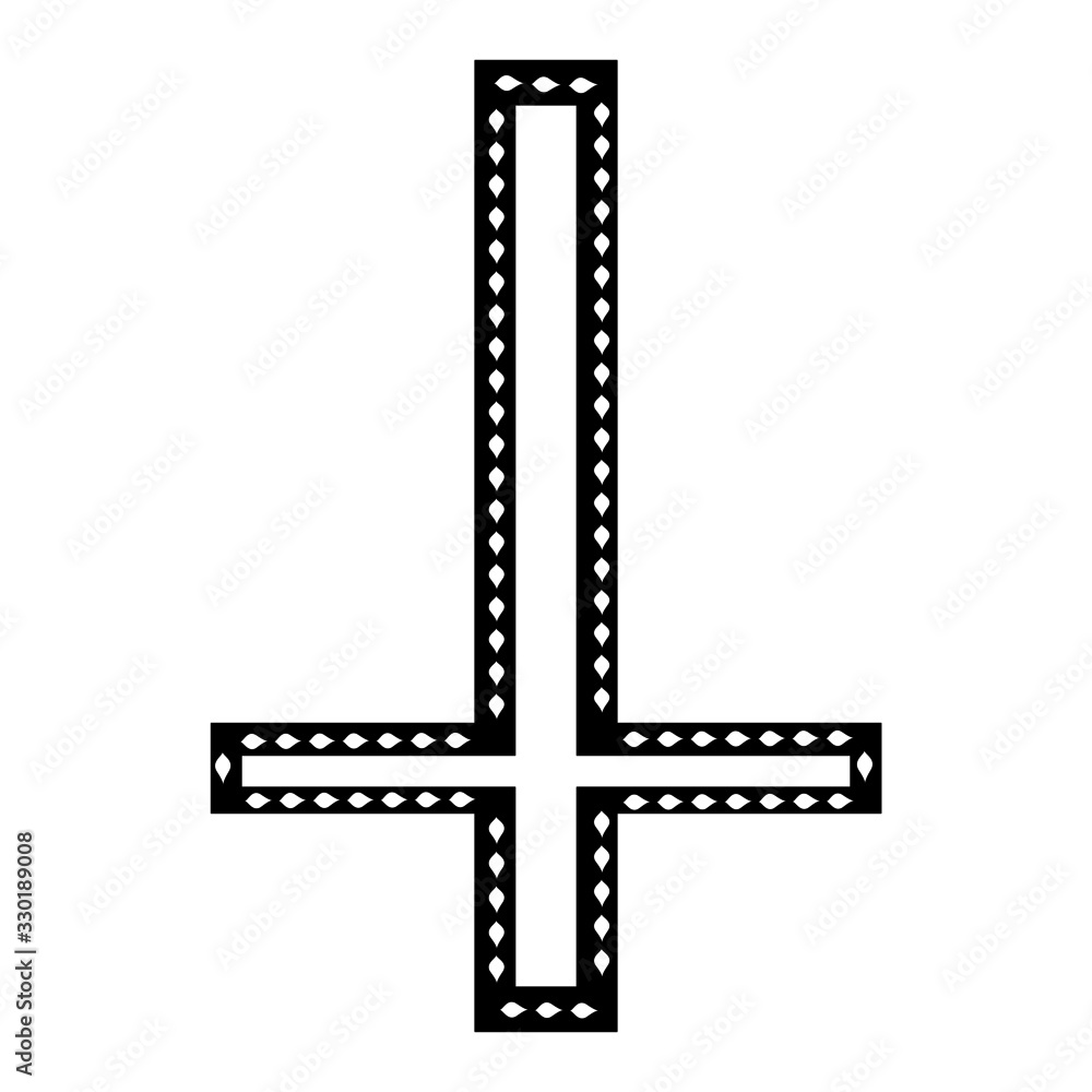 Goat headed demon,Upside down cross,Baphomet,Satan Goat headed demon,Upside down cross,Baphomet,Satan