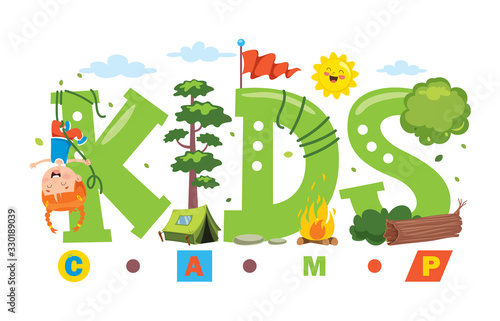 Logo Design For Kids Camp