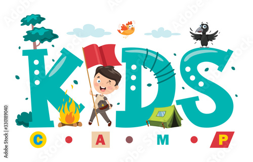 Logo Design For Kids Camp