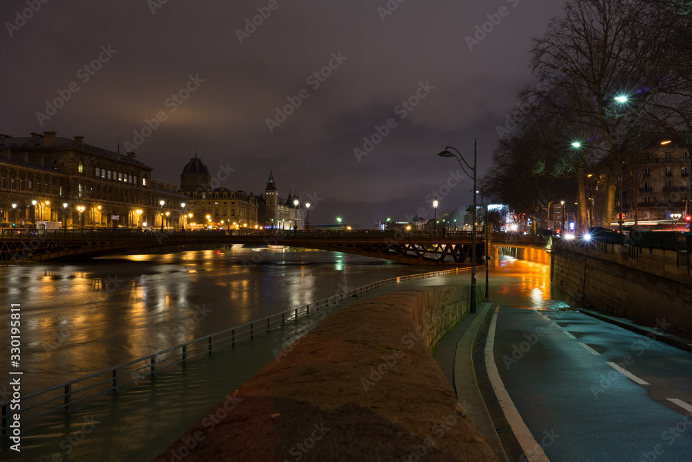 Paris at night