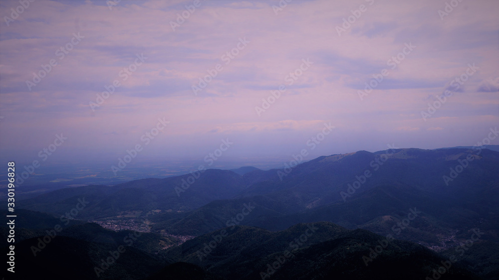 sunset in mountains sunset in mountains